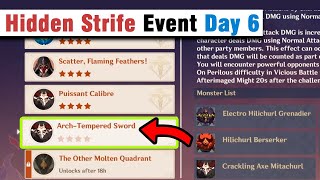 Hidden Strife Day 6 Arch-Tempered Sword | Vicious Battle and Dire Straits