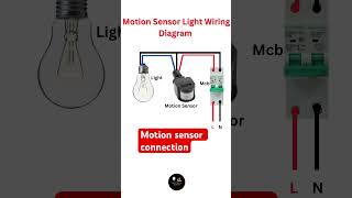 How to Wire Motion Sensor Lights (Diagrams Included) | #shorts