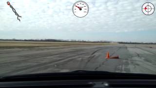 SCCA Autocross MJP 2/23/14 Fiat 500 Abarth #51 51.637 seconds lap