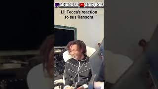 Lil Tecca's reaction to gay ransom.