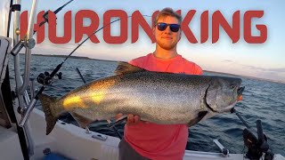 King Salmon and Lake Trout on Huron (Rogers City Yacht Harbor)