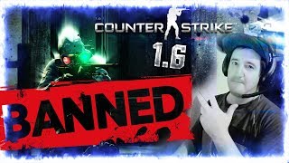 COUNTER STRIKE 1.6 - La COMUNIDAD con mas PROBLEMAS (Me Banean al final)