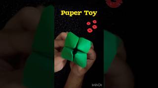 Paper Toy 👌👌👍 paper craft DIY ❤️ how to make paper toy #papercraft #shorts #diy #experiment