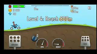 Hill Climb Racing Level 3 : Reach 800 metre ||