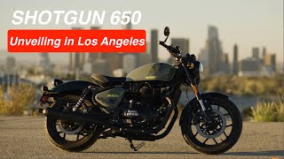 Royal Enfield Shotgun 650 - Unveiling in Los Angeles - Officially confirmed by Royal Enfield!