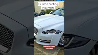 Jaguar XJL  | ceramic coating treatment #detailerguyzjaipur. #turtlewax #turtlewaxjaipur