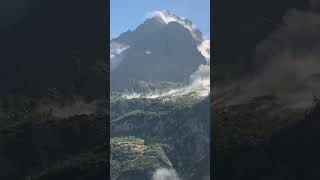 Spectaculaire éboulement a eu lieu dans le massif des Aiguilles Rouges,  Haute-Savoie / Vallorcine