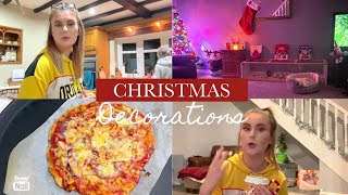 Christmas Decorations, Life Update & Homemade Pizza's