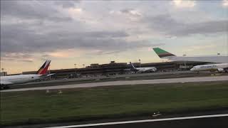 EVA Air landing at MNL