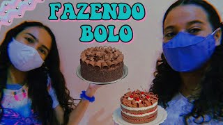 FAZENDO BOLO ~com a prima~ 🍰🎂