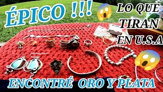 2° PARTE 😱 ORO Y PLATA,LO QUE TIRAN EN U.S.A #dumpsterdiving,#loquetiranenusa,#tesorosyreliquias