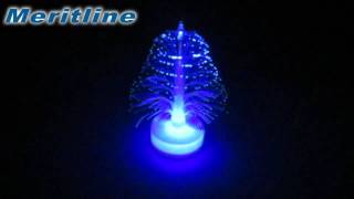 LED Christmas Tree Light, Color Changing Small Night Light @meritline(#408-069)