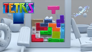 Tetris 1.5 - SOFT BODY JELLY ANIMATION WITH PARTICLE SPRINKLES