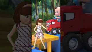 5 Tires Color Song! | Baby Playground Nursery Rhymes | Baby & Kids Songs #shortsvideo #shorts