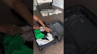 Packing tips in the description below! #packing #travel #shorts #flights #vacation #packingtips