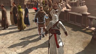 Altair Punches a Woman in Front of a Thug. Big Mistake!