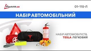 Набор автомобилиста сумка водителя ТМ Poputchik Tesla