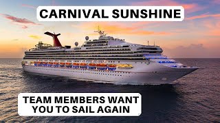 Carnival Cruise Line Team Members Want you to Sail again soon