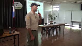 Charla a cargo de Jeremías Mancini, guardaparque del Parque Nacional Pre-Delta