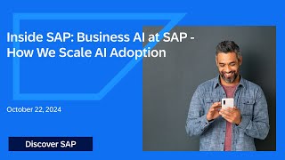 Business AI at SAP: How We Scale AI Adoption ✨