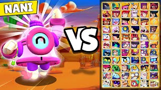 Bell Nani VS Every Brawler !!! Nani 1v1 Mystery At The Hub Brawl Stars