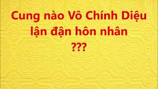 Cung nào vô chính diệu lận đận tình duyên