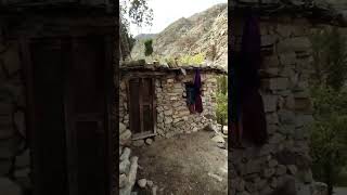 stone made strong homes || pakistan village life || Simple Rural Life routine work #viral #shorts