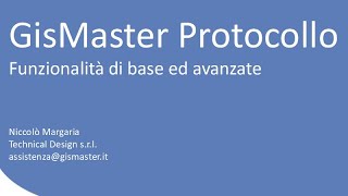 Webinar GisMaster Protocollo Informatico: Funzionalità di base e avanzate