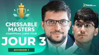 MVL et Alireza au Chessable Masters 2024 | Champions Chess Tour #1 | Jour 3