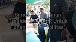 Simulasi Pemilihan Umum #hiburan #viralvideo #komisipemilihanumum #capresindonesia #pemilu2024 #kpps