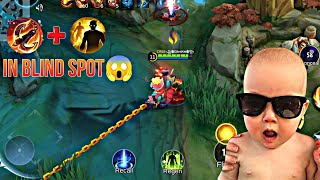 FRANCO HOOK FLICKER FREESTYLE IN BLIND SPOT 😱🤯 - FRANCO HOOK MONTAGE | MOBILE LEGENDS BANG BANG