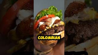 COLUMBIAN BURGER SMASH #food #foodie #burger #foodporn