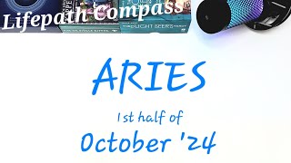 ♈️ ARIES TAROT PREDICTIONS ♈️ October 2024 | Lifepath Compass