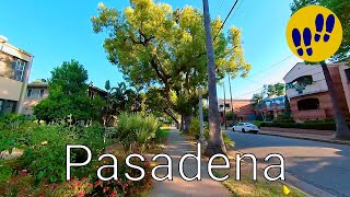 Walking in Pasadena