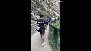 Johnston Canyon #waterfall  #summer  #2023  #shortvideo  #pinoy #fun #fyp