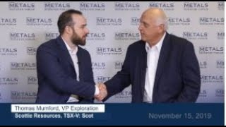 Greg McCoach & Thomas Mumford, VP Exploration Sit Backstage At Metals Investor Forum Nov. 15, 2019