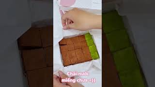 “Lủm” socola tươi ăn thử chắc hem ai biết đâu 😂. #shortvideo #nama #ppgchocolate #review #chocolate