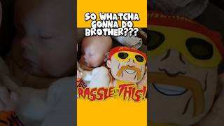 Hulk Hogan Nap Time Promo #wwe #shorts #babyboy #hulkhogan