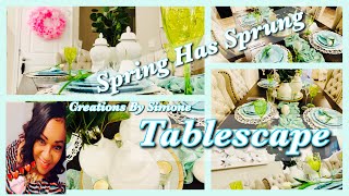 SPRING HAS SPRUNG TABLESCAPE🌿