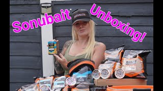 Sonubait unboxing! taken from a facebook live!!!