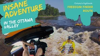 Adventure in the Ottawa Valley - Whitewater Rafting & Racetrack Speedway 🇨🇦