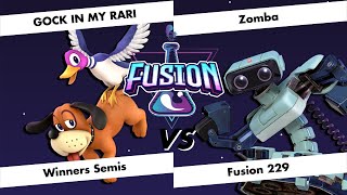 Fusion # 229 - GOCK IN MY RARI (DUCK HUNT) vs Zomba (ROB) - Winners Semi-Finals