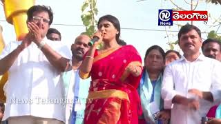 పాలేరులో పాదయాత్రపై షర్మిల కీలక ప్రకటన || News Telangana Tv Official