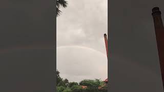 #rainbow #nature #naturelovers #naturelover #tamilnadu #clouds #rain #sky#oneplus #neversettle