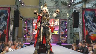 Cosplay based on Warhammer 40000 Inquisitor /Comic con Epic con 2021 /