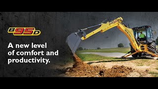 The New B95D Backhoe Loader