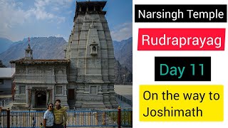 Ep 12: On the way to Joshimath | Narsingh Temple | Rudraprayag | Chardham Roadtrip 2024