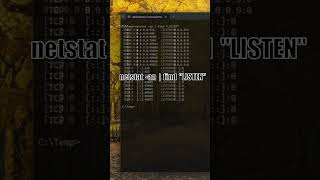 Did you know you can list all listening ports with netstat?  #windows #sysadmin #networkingtips