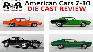 American Car Series Issue 7-10  De Agostini 1:43 Scale  -Die Cast Model Review