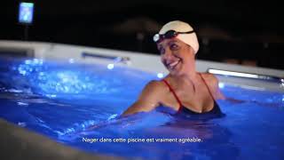 Pour les sportifs parmi nous: le spa de nage E550 Endless Pools